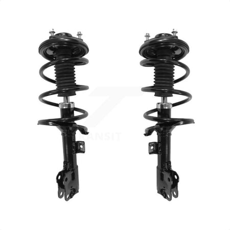 Front Complete Suspension Shocks Strut And Coil Spring Mount Assemblies Kit For Mitsubishi Lancer Excludes GTS Evolution Ralliart Models K78A-100418 by Transit Auto