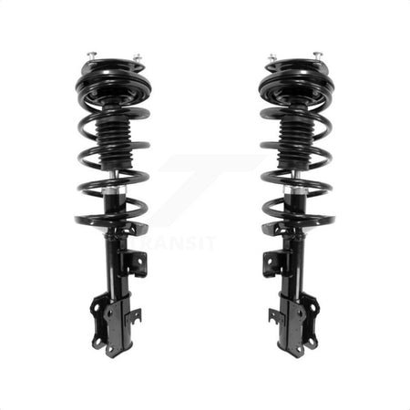 Front Complete Suspension Shocks Strut And Coil Spring Mount Assemblies Kit For 2010-2013 Ford Connect K78A-100426 by Transit Auto