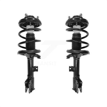 Front Complete Suspension Shocks Strut And Coil Spring Mount Assemblies Kit For Mitsubishi Outlander Fits 5 Passenger w o 3rd Row K78A-100428 by Transit Auto