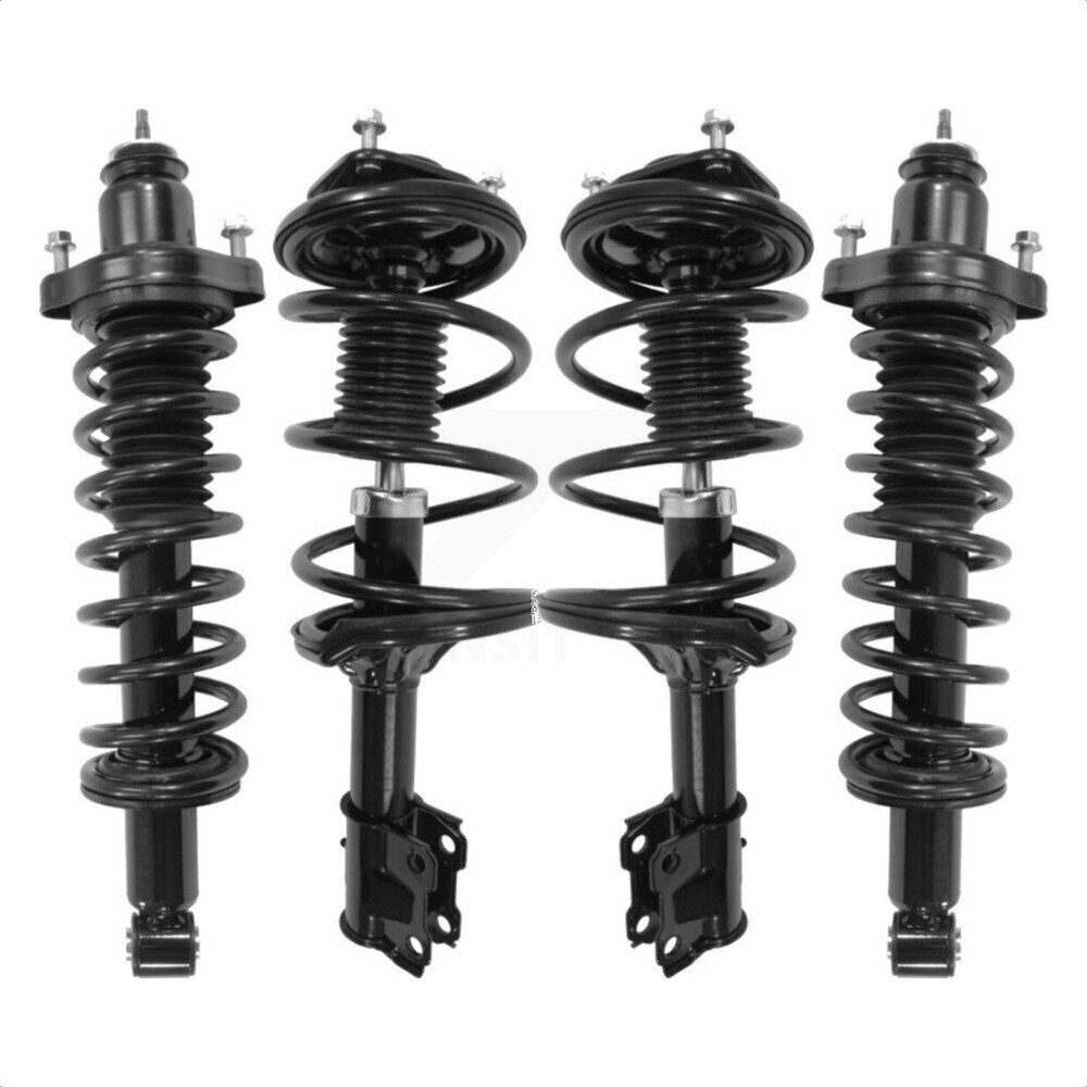 Front Rear Complete Suspension Shocks Strut And Coil Spring Mount Assemblies Kit For Mitsubishi Lancer K78A-100435 by Transit Auto