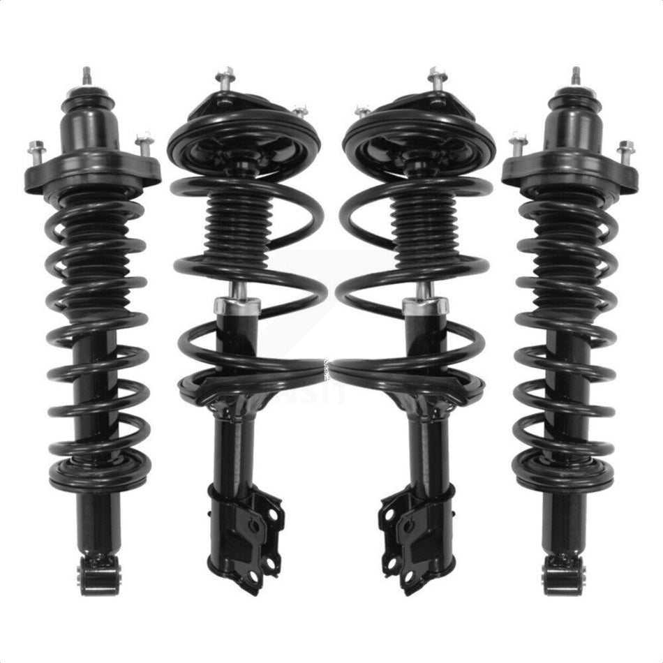 Front Rear Complete Suspension Shocks Strut And Coil Spring Mount Assemblies Kit For Mitsubishi Lancer K78A-100435 by Transit Auto