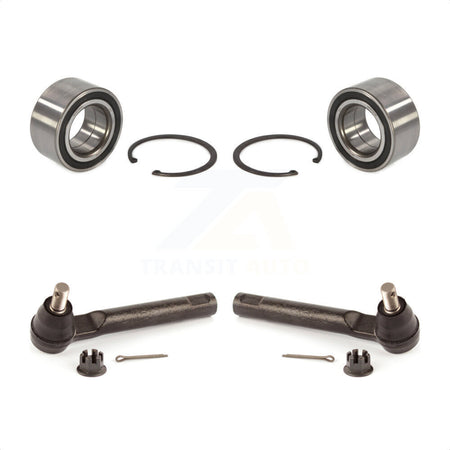 Front Wheel Bearing And Tie Rod End Kit For 2007-2011 Honda CR-V Vehicles Manufactured In USA K7T-100056 by Transit Auto