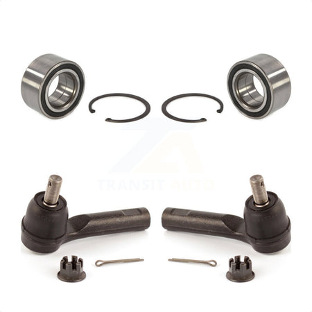 Front Wheel Bearing And Tie Rod End Kit For 2007-2011 Honda CR-V Vehicles Manufactured In Japan K7T-100057 by Transit Auto