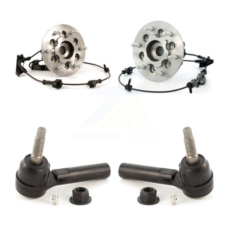 Front Wheel Bearing And Tie Rod End Kit For Chevrolet Colorado GMC Canyon Isuzu i-350 K7T-100327 by Transit Auto