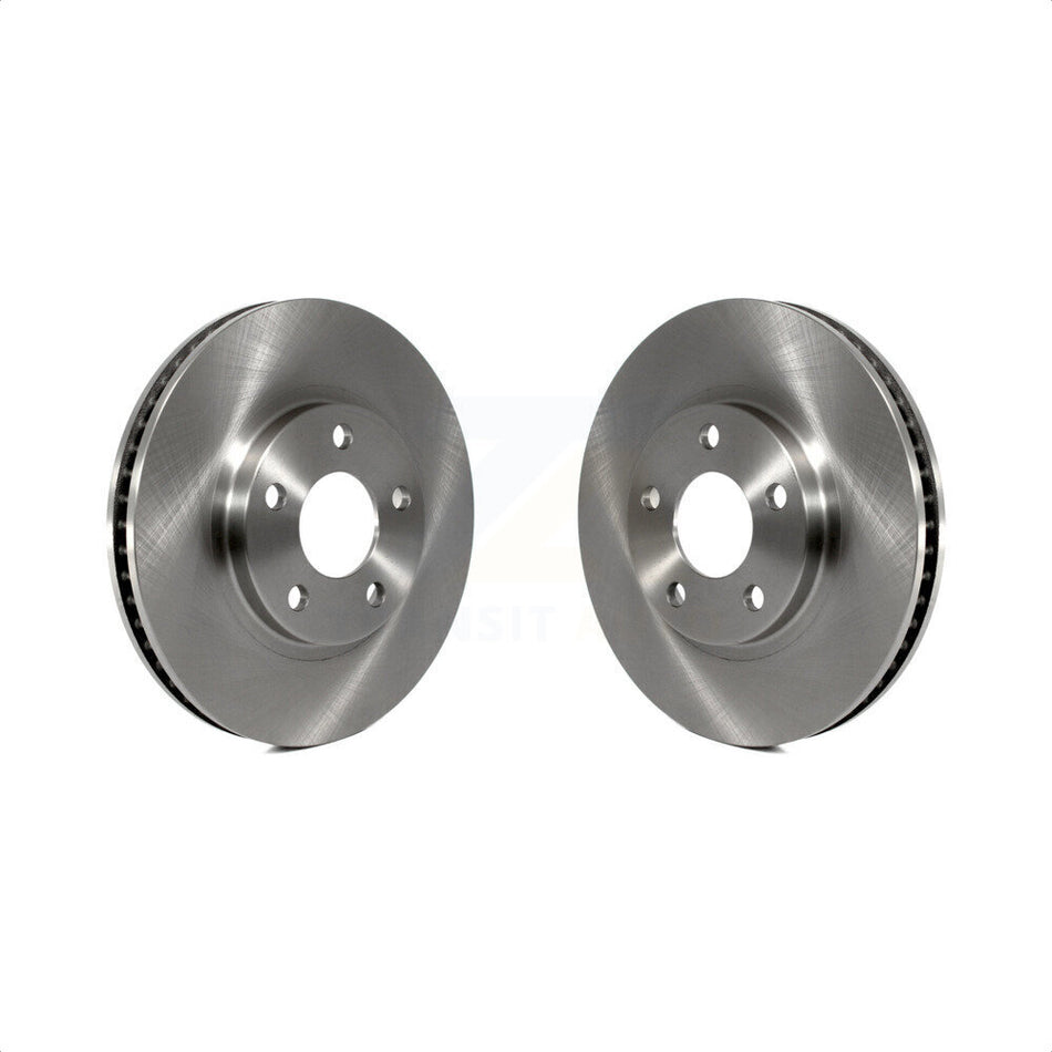 Front Disc Brake Rotor Pair For Chevrolet Buick Impala LeSabre Cadillac DeVille Monte Carlo Pontiac Park Avenue Bonneville Camaro Firebird Oldsmobile Seville Eldorado Aurora Intrigue Riviera K8-100066 by Top Quality