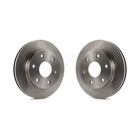 Front Disc Brake Rotors Pair For Chevrolet Silverado 1500 GMC Sierra Tahoe Suburban Yukon Avalanche XL Cadillac Classic Escalade Express 2500 Astro ESV EXT Savana Safari K8-100069 by Top Quality