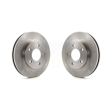 Front Disc Brake Rotors Pair For Buick Rendezvous Pontiac Aztek K8-100072 by Top Quality