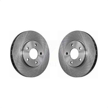 Front Disc Brake Rotors Pair For Chevrolet Malibu Pontiac G6 K8-100085 by Top Quality