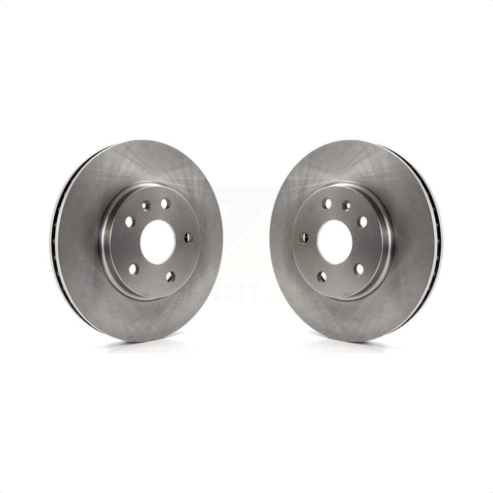 Front Disc Brake Rotors Pair For Cadillac CTS K8-100107 by Top Quality