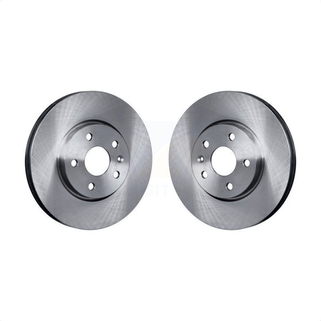 Front Disc Brake Rotors Pair For Chevrolet Equinox GMC Terrain Malibu Camaro Buick Impala LaCrosse Regal Limited Corvette Allure K8-100112 by Top Quality