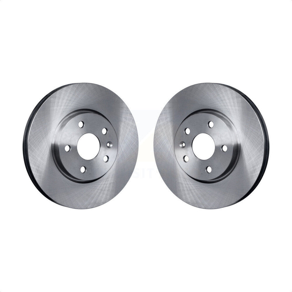 Front Disc Brake Rotors Pair For Chevrolet Equinox GMC Terrain Malibu Camaro Buick Impala LaCrosse Regal Limited Corvette Allure K8-100112 by Top Quality