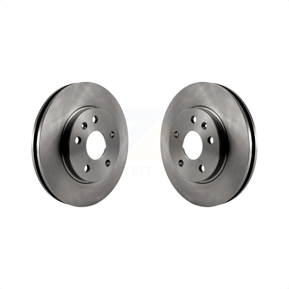 Front Disc Brake Rotors Pair For Chevrolet Malibu Buick LaCrosse Regal Limited K8-100117 by Top Quality