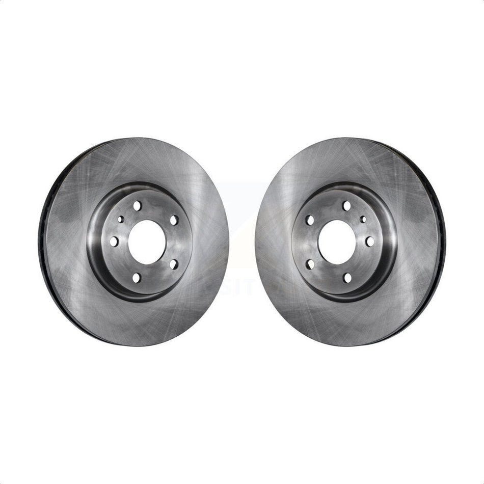 Front Disc Brake Rotors Pair For Ford Fusion Lincoln MKZ K8-100191 by Top Quality