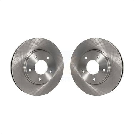 Front Disc Brake Rotors Pair For Mitsubishi Chrysler Sebring Dodge Stratus Galant Eclipse Lancer Outlander K8-100217 by Top Quality