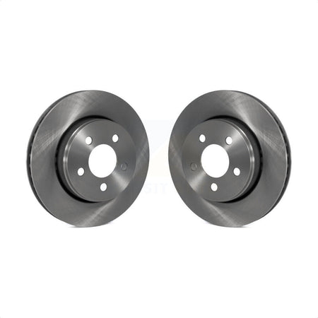 Front Disc Brake Rotors Pair For Jeep Liberty Dodge Nitro K8-100239 by Top Quality