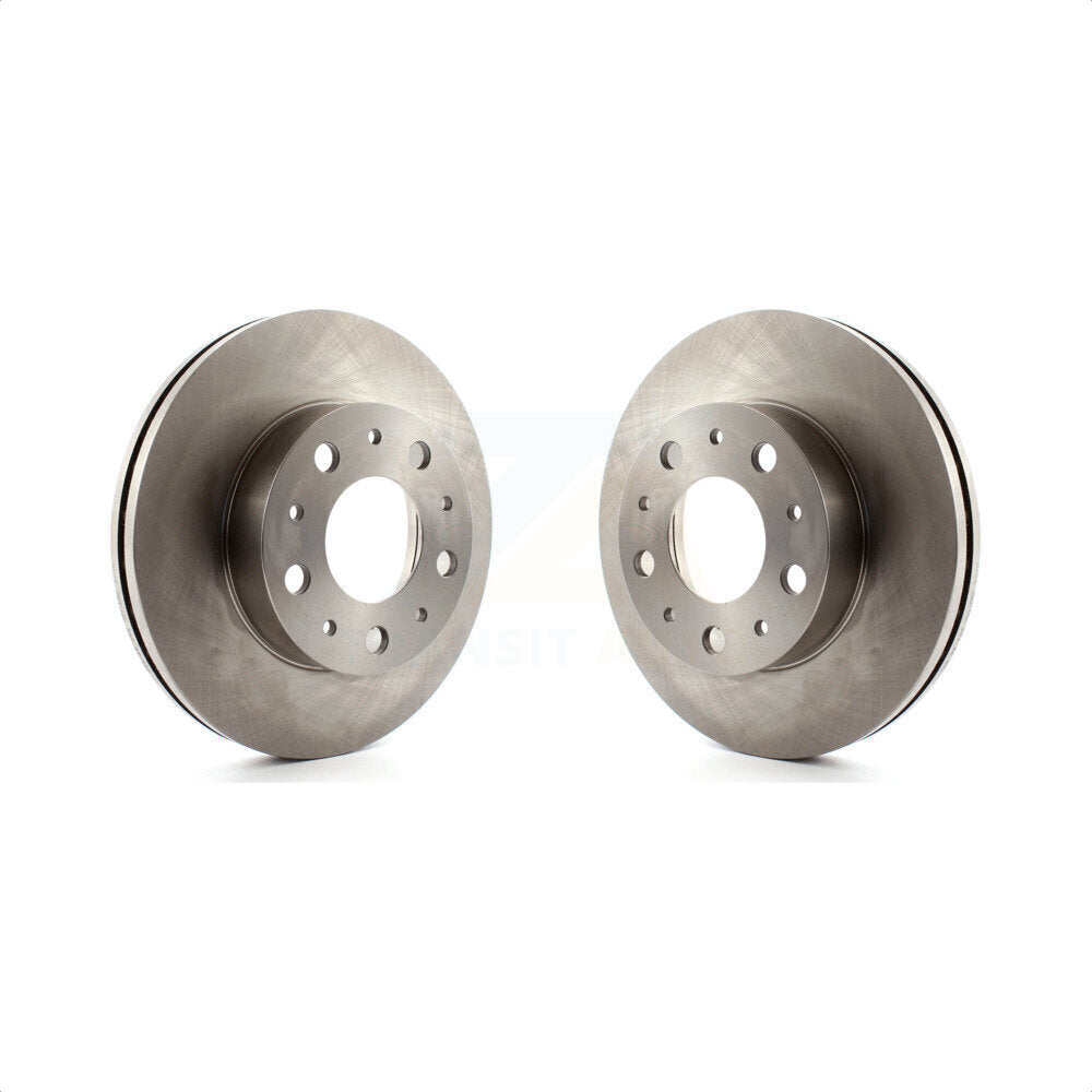 Front Disc Brake Rotors Pair For 2014-2022 Ram ProMaster 1500 2500 3500 K8-100252 by Top Quality