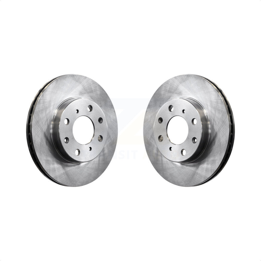 Front Disc Brake Rotors Pair For Honda Civic del Sol CRX K8-100269 by Top Quality