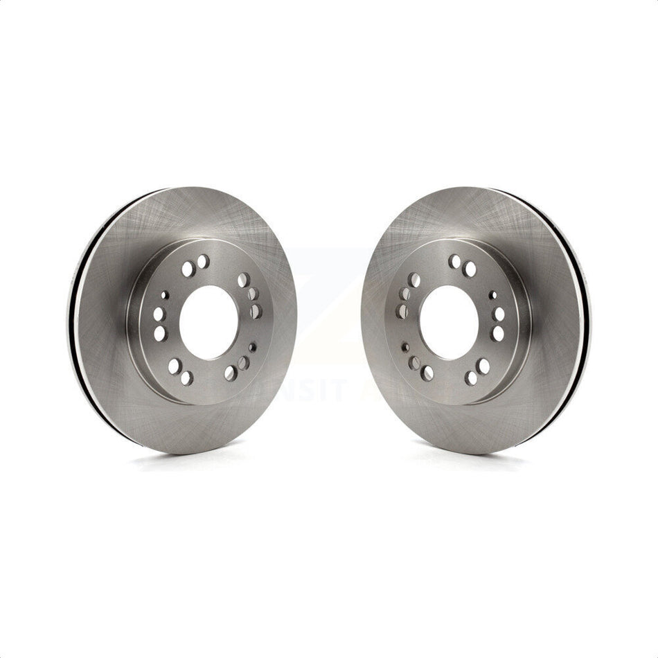 Front Disc Brake Rotors Pair For Chrysler Sebring Dodge Stratus Mitsubishi Eclipse Galant Eagle Talon Avenger Plymouth Laser K8-100271 by Top Quality