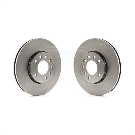 Front Disc Brake Rotors Pair For Saab 9-3 9-3X With 285mm Diameter Rotor K8-100394 by Top Quality