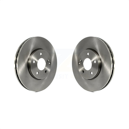 Front Disc Brake Rotors Pair For Mercedes-Benz E350 E320 E300 K8-100435 by Top Quality