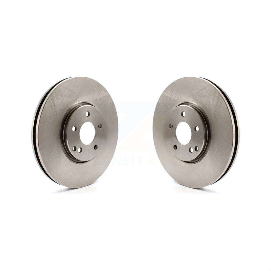 Front Disc Brake Rotors Pair For Mercedes-Benz E500 E550 AWD K8-100437 by Top Quality