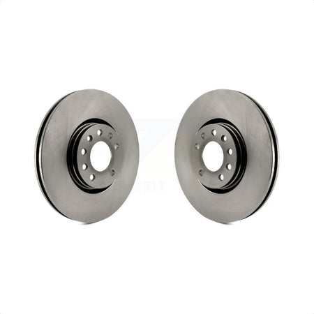 Front Disc Brake Rotors Pair For Saab 9-3 9-3X With 314mm Diameter Rotor K8-100452 by Top Quality