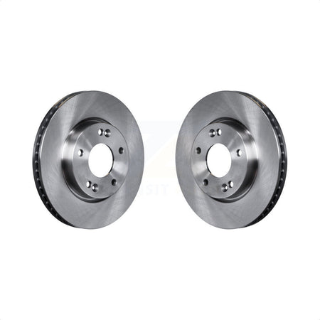 Front Disc Brake Rotors Pair For Kia Forte Soul Koup Forte5 K8-100495 by Top Quality