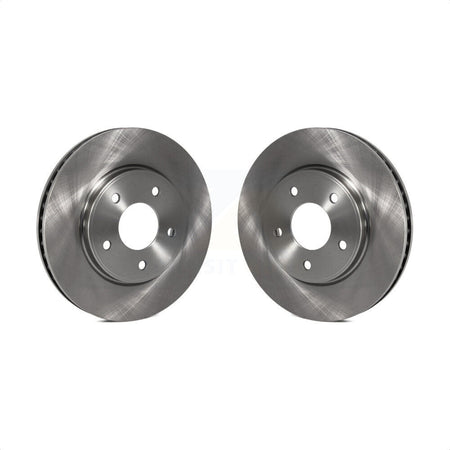 Front Disc Brake Rotors Pair For Nissan NV200 LEAF Chevrolet City Express K8-100509 by Top Quality