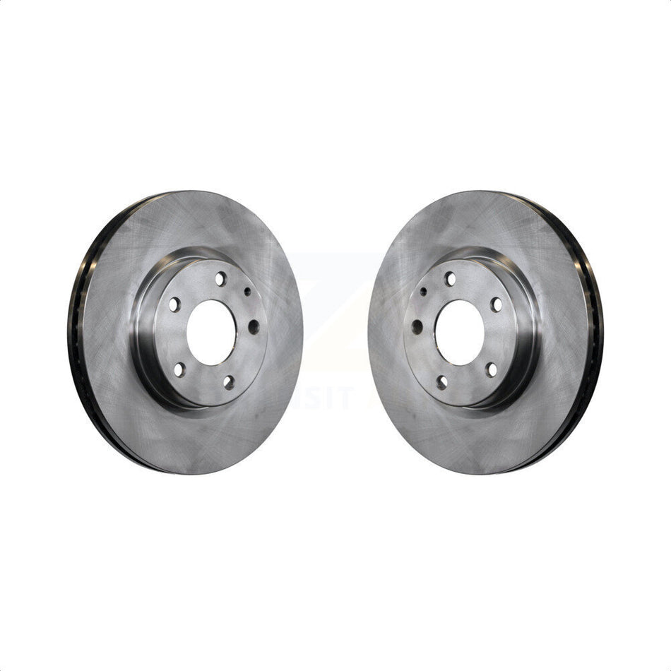 Front Disc Brake Rotors Pair For Mazda 6 CX-5 K8-100531 by Top Quality