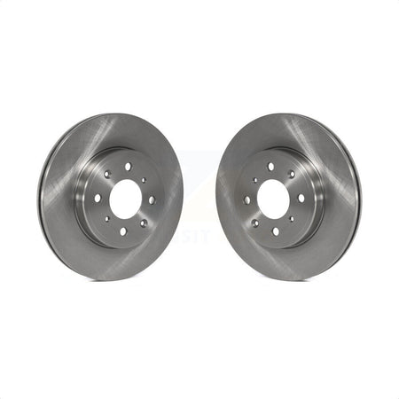 Front Disc Brake Rotors Pair For Honda Fit K8-100542 by Top Quality