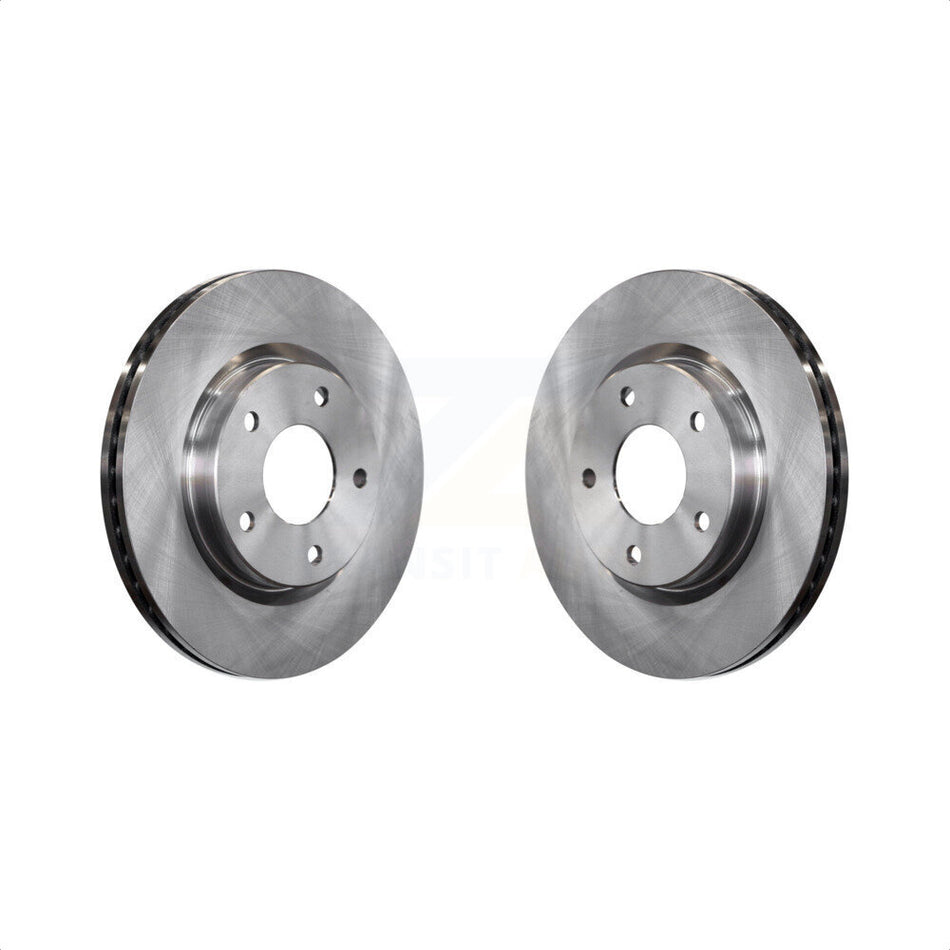 Front Disc Brake Rotors Pair For Nissan Sentra K8-100544 by Top Quality