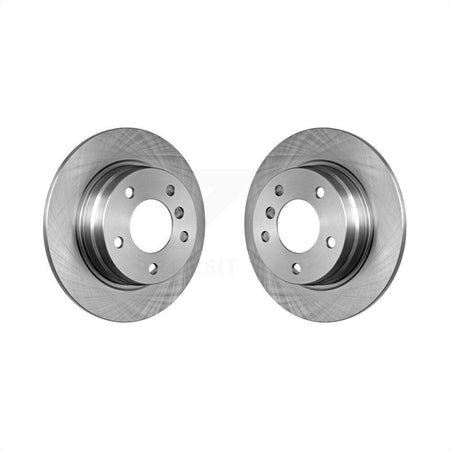 Rear Disc Brake Rotors Pair For BMW 325i 328i 318i 325is 328is 318is 323is 320i K8-100729 by Top Quality