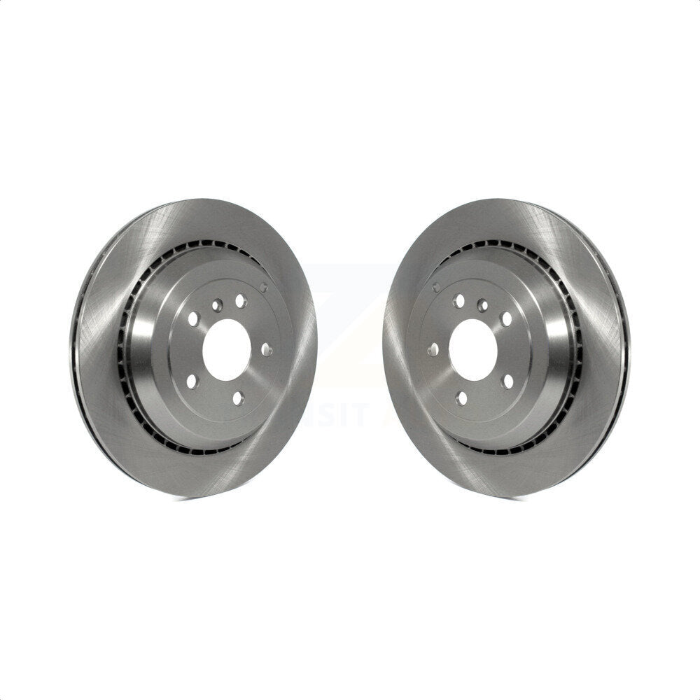 Rear Disc Brake Rotors Pair For Mercedes-Benz ML350 GL450 R350 GL550 GL350 ML500 ML550 GL320 R500 R320 K8-100834 by Top Quality