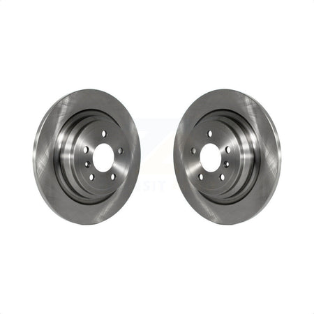 Rear Disc Brake Rotors Pair For Mercedes-Benz ML350 GLE350 ML250 GLE300d K8-100931 by Top Quality