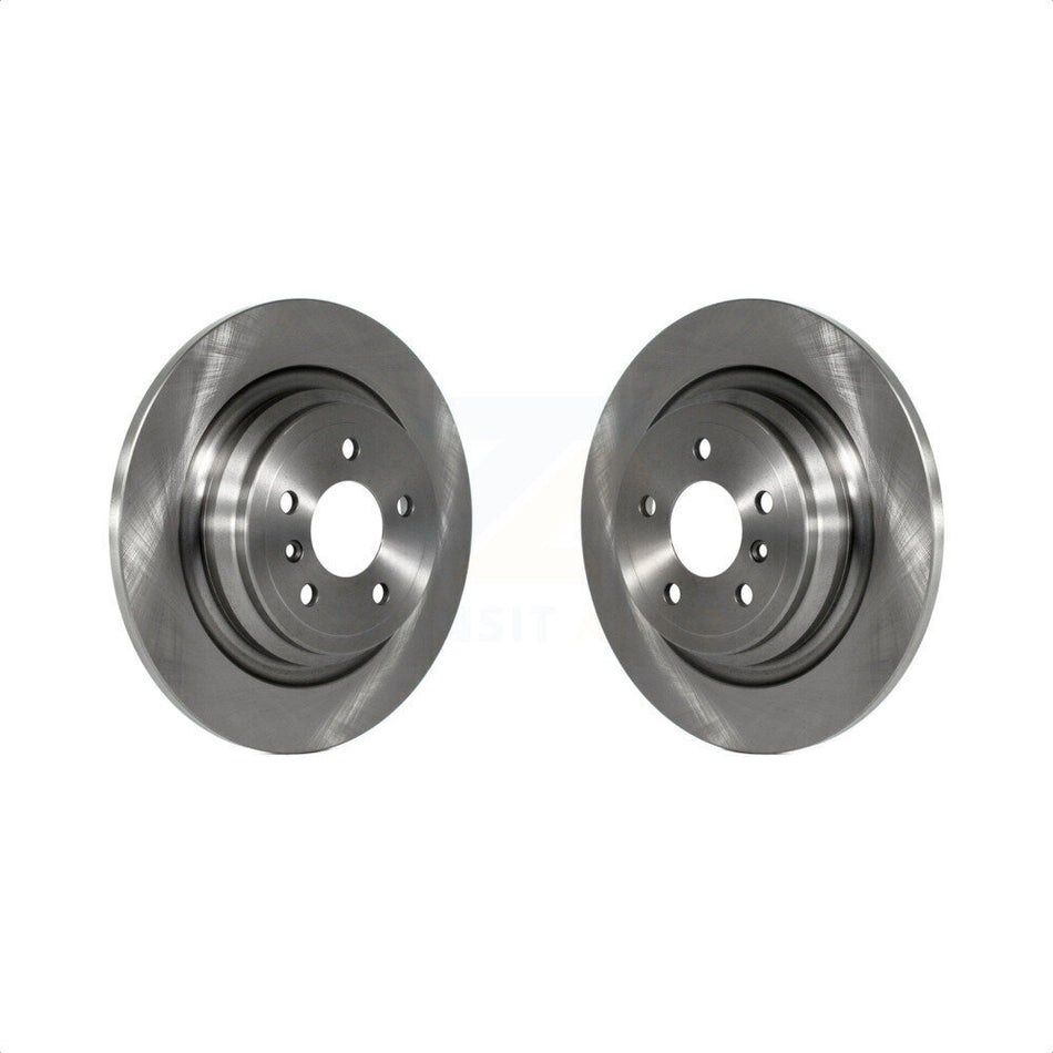 Rear Disc Brake Rotors Pair For Mercedes-Benz ML350 GLE350 ML250 GLE300d K8-100931 by Top Quality