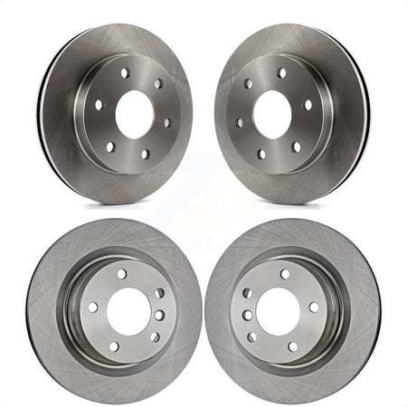 Front Rear Disc Brake Rotors Kit For 2006-2006 Chevrolet Express 2500 GMC Savana K8-100981 by Top Quality