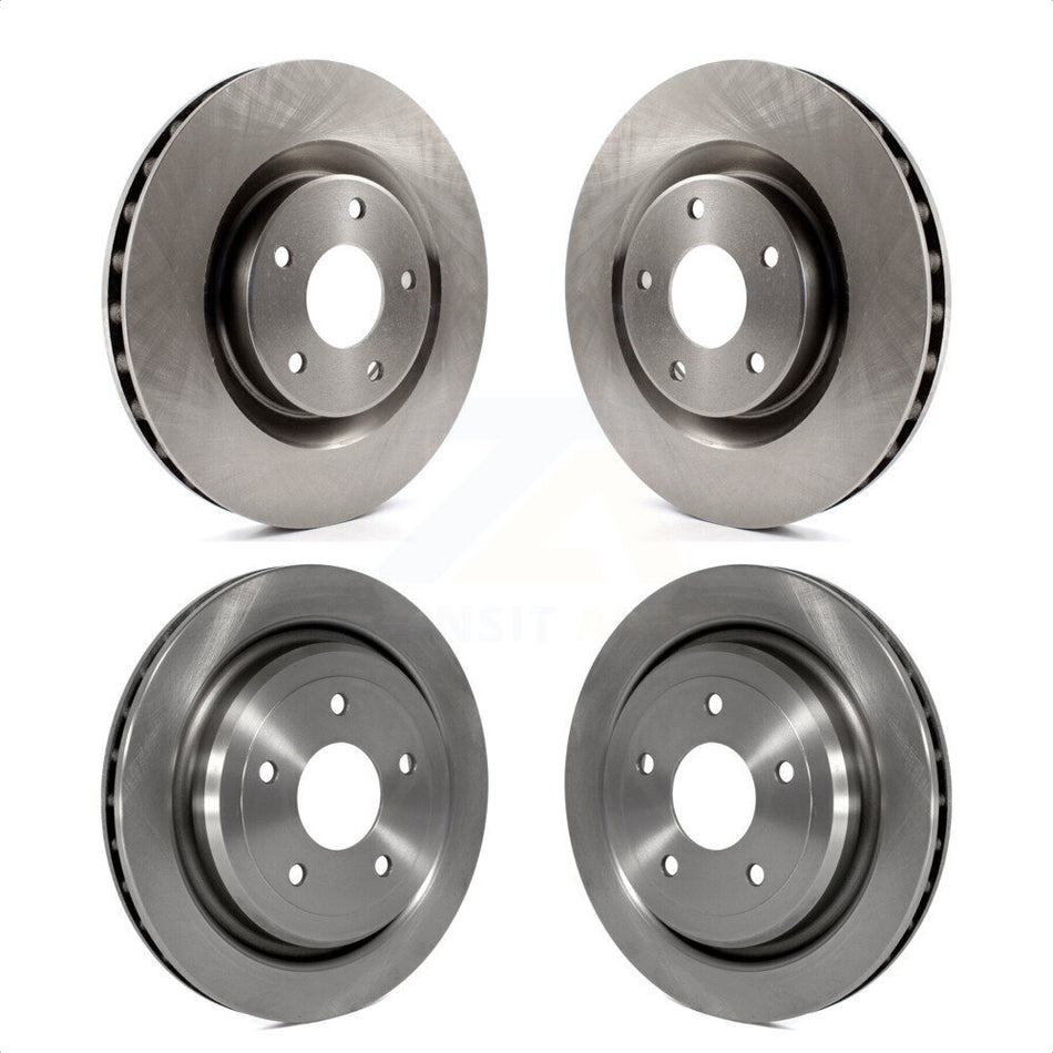 Front Rear Disc Brake Rotors Kit For Chevrolet Corvette Cadillac XLR K8-101005 by Top Quality