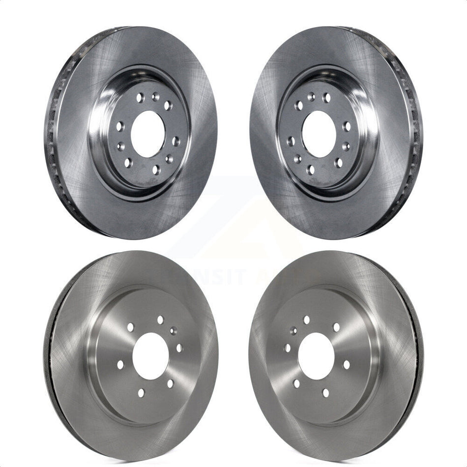 Front Rear Disc Brake Rotors Kit For 2004-2009 Cadillac SRX K8-101007 by Top Quality