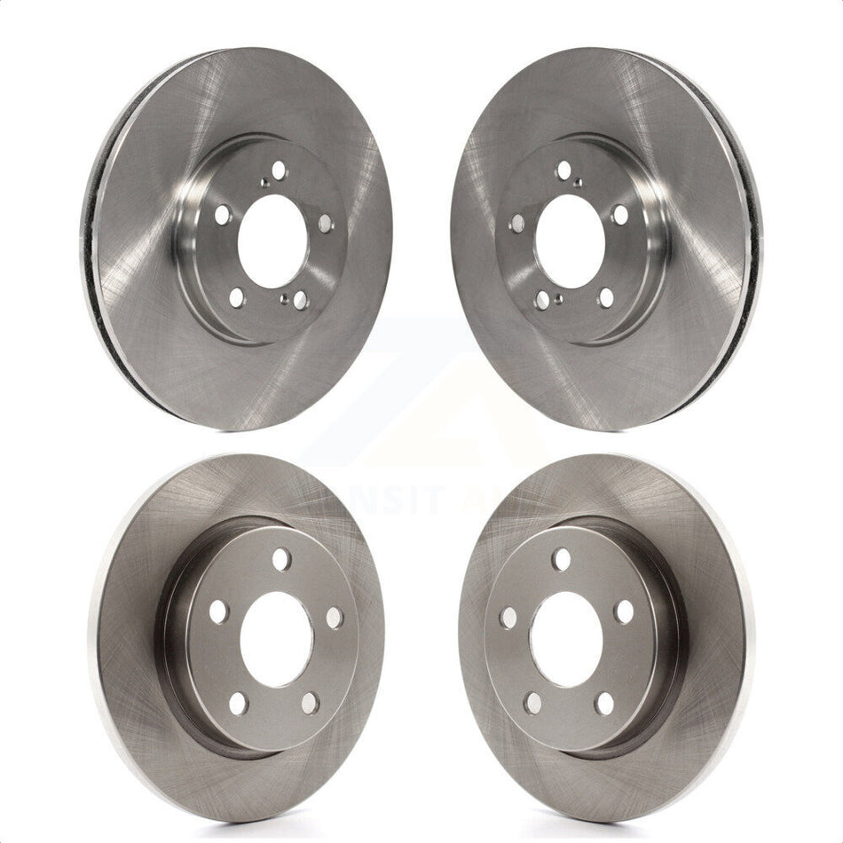 Front Rear Disc Brake Rotors Kit For Ford Taurus Mercury Sable Lincoln Continental K8-101090 by Top Quality