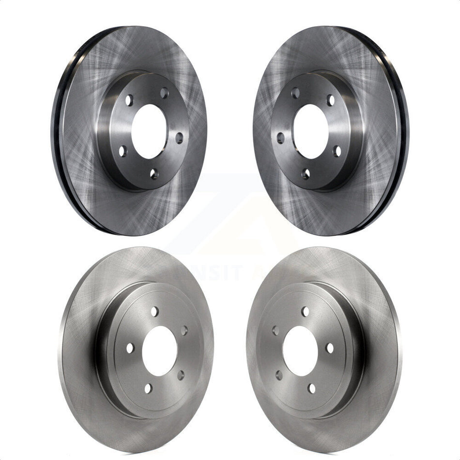 Front Rear Disc Brake Rotors Kit For Mazda Tribute Mercury Mariner K8-101101 by Top Quality