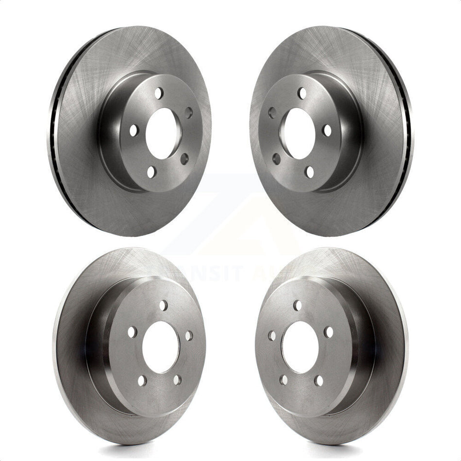 Front Rear Disc Brake Rotors Kit For Ford Ranger Explorer Sport Trac 4WD K8-101102 by Top Quality