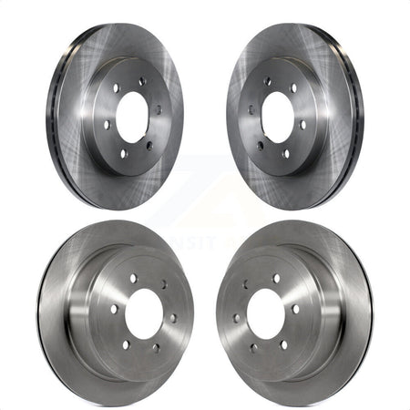 Front Rear Disc Brake Rotors Kit For Ford F-150 Lincoln Mark LT 4WD K8-101111 by Top Quality