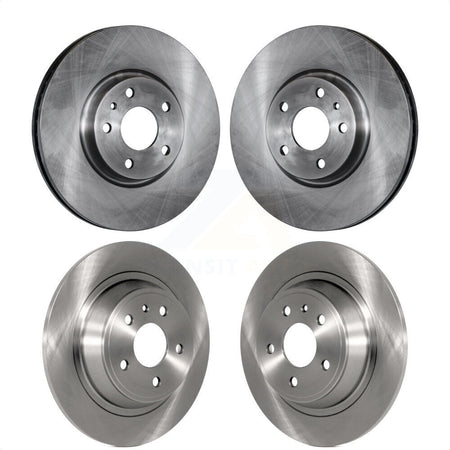 Front Rear Disc Brake Rotors Kit For Ford Fusion Lincoln MKZ K8-101148 by Top Quality