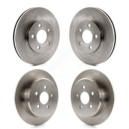 Front Rear Disc Brake Rotors Kit For Neon Dodge Plymouth Chrysler K8-101172 by Top Quality