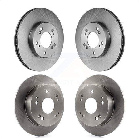 Front Rear Disc Brake Rotors Kit For 1997-2001 Acura Integra Type R K8-101228 by Top Quality