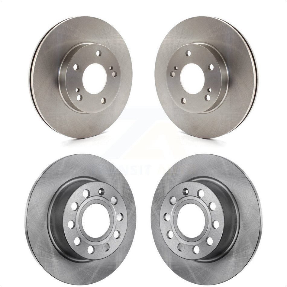 Front Rear Disc Brake Rotors Kit For Nissan Maxima INFINITI I30 K8-101232 by Top Quality