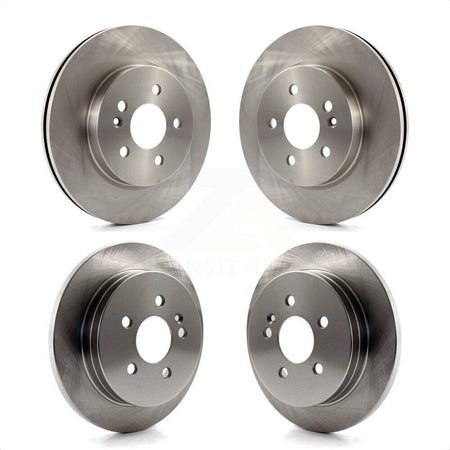 Front Rear Disc Brake Rotors Kit For Mercedes-Benz ML320 ML350 ML430 K8-101282 by Top Quality