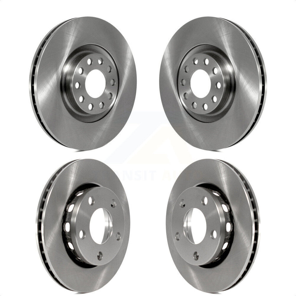 Front Rear Disc Brake Rotors Kit For 2000-2001 Audi S4 K8-101315 by Top Quality