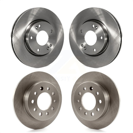 Front Rear Disc Brake Rotors Kit For Hyundai Tiburon K8-101331 by Top Quality