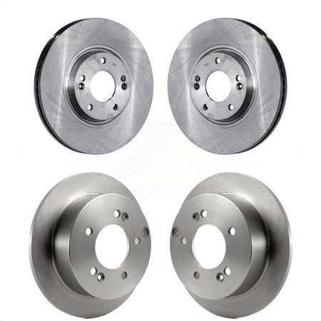 Front Rear Disc Brake Rotors Kit For Hyundai XG350 K8-101379 by Top Quality